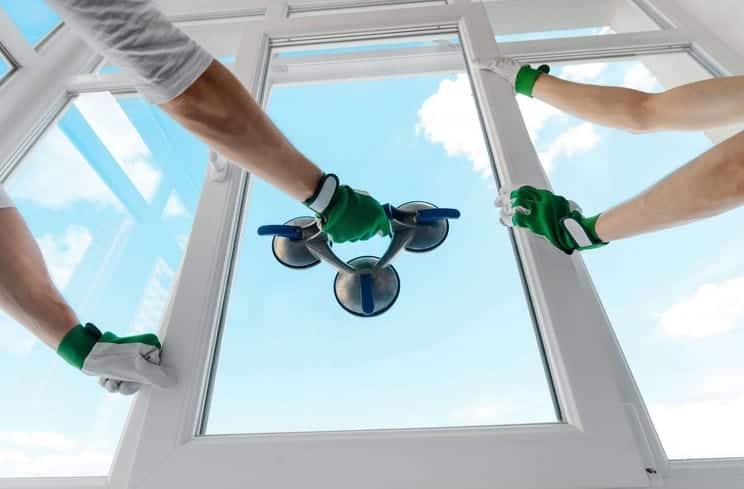 majestic glass repair experts replacing a window in the eastern suburbs of Sydney