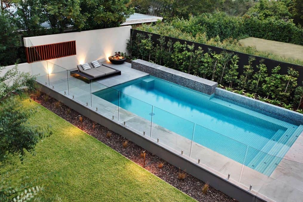 frameless pool fence system