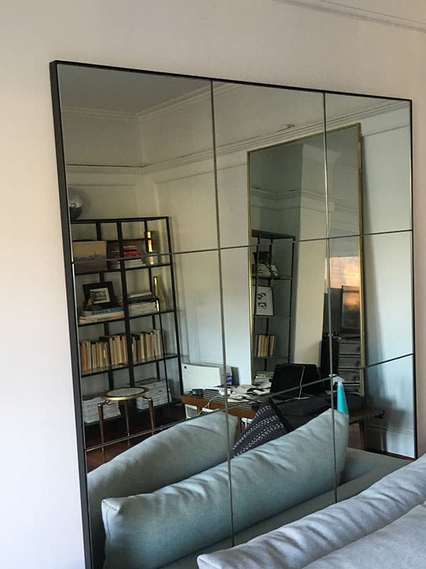 Free Standing Steel Framed Mirrors 2 of 3