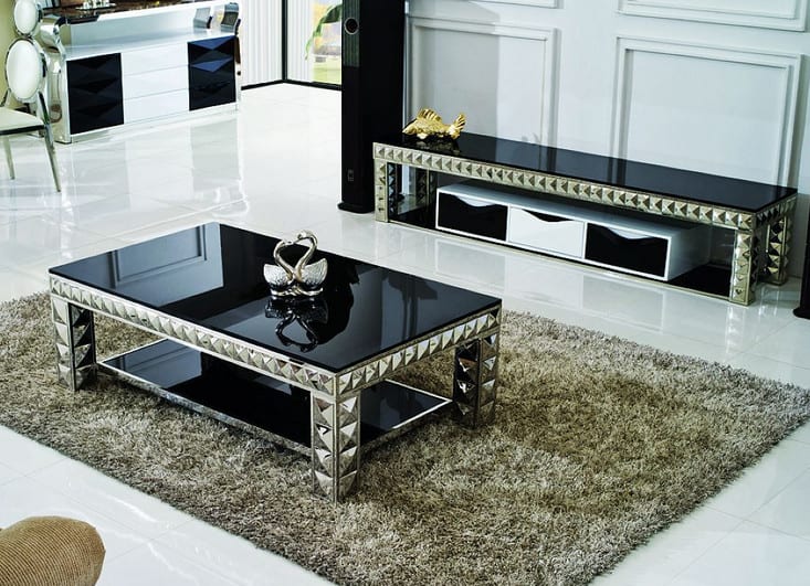 Glass Coffee Tables How To Dress The, Living Room Glass Table
