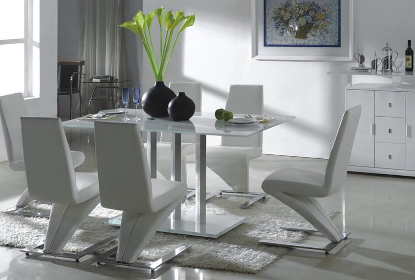 glass dining table designs with price