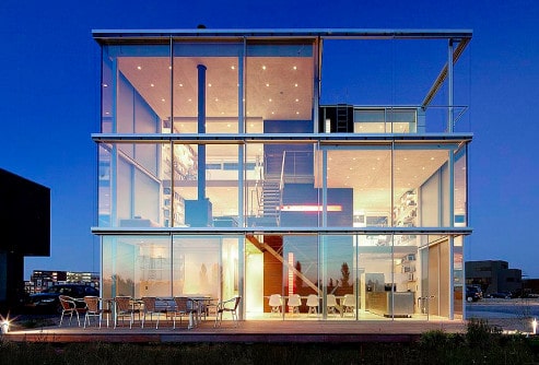 energy efficient glass building in rodd point