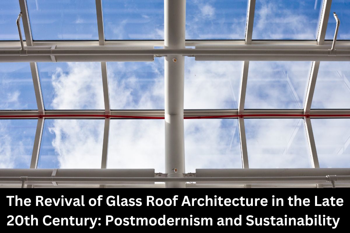 The Revival of Glass Roof Architecture in the Late 20th Century Postmodernism and Sustainability