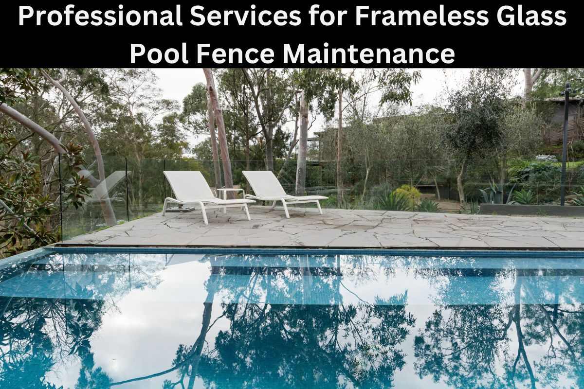 Professional Services for Frameless Glass Pool Fence Maintenance