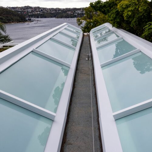 Majestic Glass skylight installation in Mosman