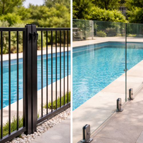 The Differences between Aluminium and Glass Pool Fencing