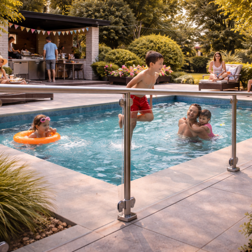 Step-By-Step Guide to Install Framed Glass Pool Fencing