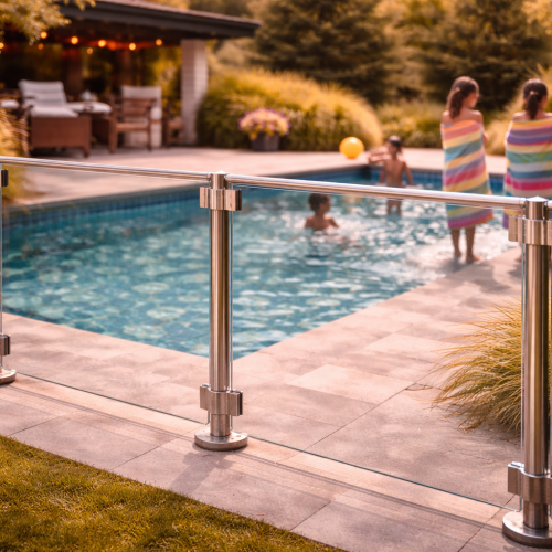 Design Options for Framed Glass Pool Fencing