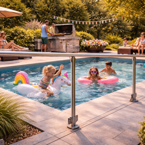 Preparation Steps for Installing Framed Glass Pool Fencing