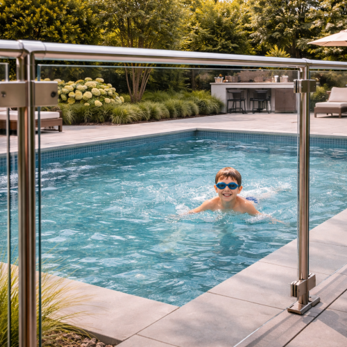 Key Safety Features in Framed Glass Pool Fencing