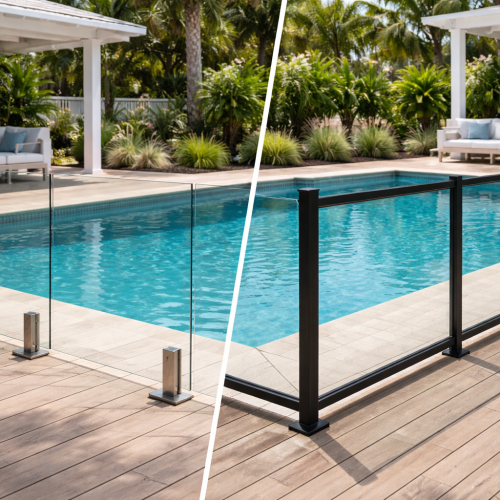 Comparisons Between Frameless and Framed Glass Pool Fencing
