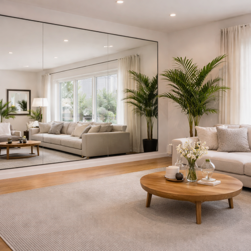 Do Large Custom Mirrors Make Rooms Look Bigger?