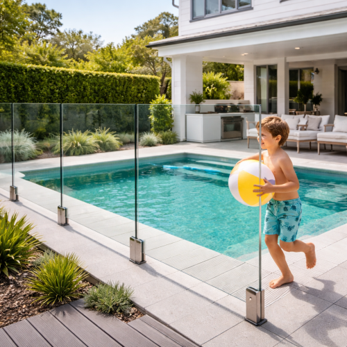 Choosing the Right Material for Your Semiframeless Glass Pool Fence