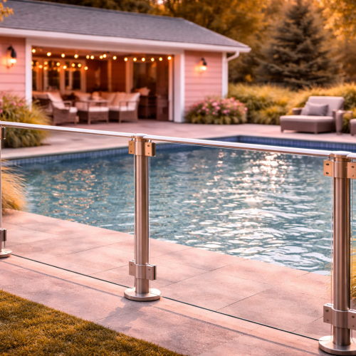 Types of Materials Used in Framed Glass Pool Fencing