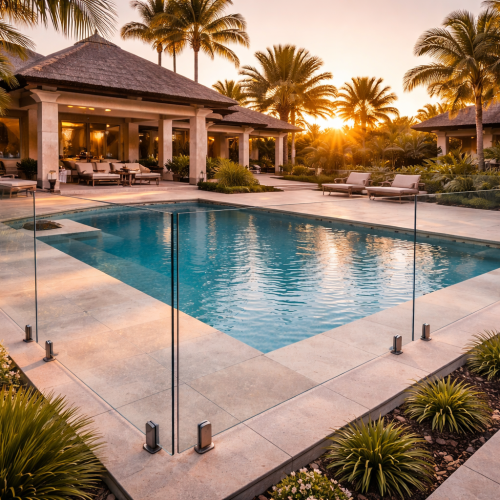 Costs of Custom Designs for Semiframeless Glass Pool Fencing