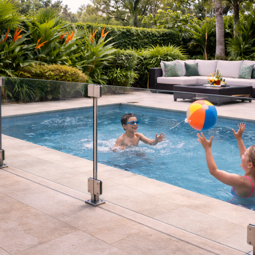 Case Studies and Examples of Semiframeless Glass Pool Fencing