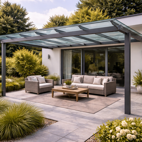 Point Supported Glass Roofs