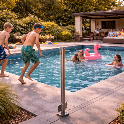 Materials Used in Framed Glass Pool Fencing