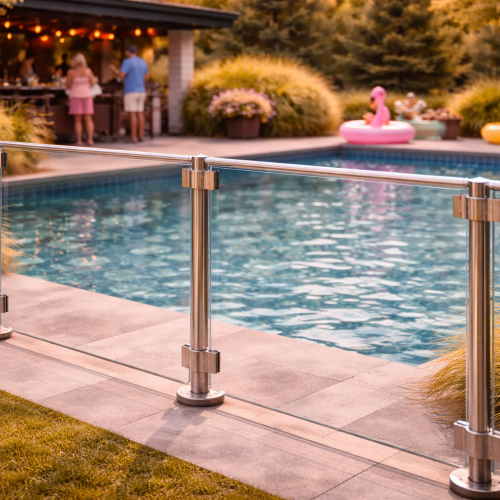 Pros and Cons of Framed Glass Pool Fencing