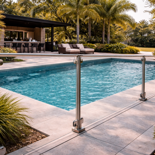 Best Cleaning Solutions for Framed Glass Pool Fencing