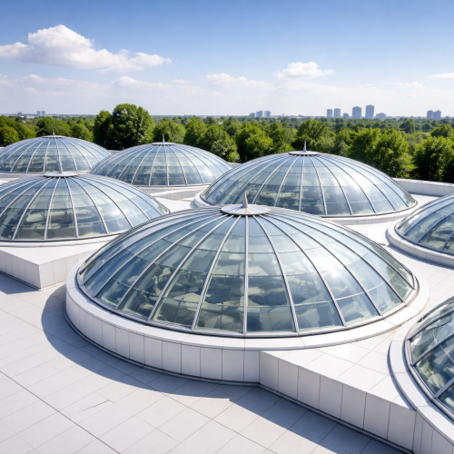Domed Glass Roofs