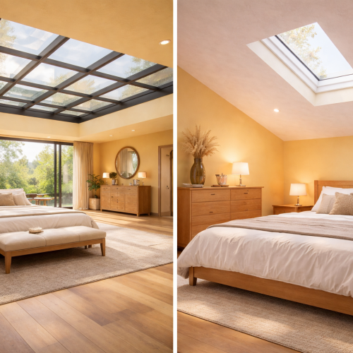Cost Comparison Between Glass Roofs and Skylights