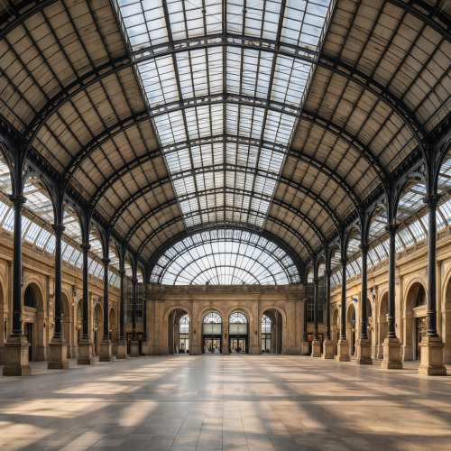 The Rise of the Glass Roof in the 19th Century: Technological Advancements and New Design Possibilities