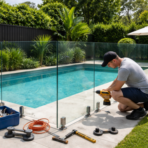How to Repair A Glass Pool Fence?