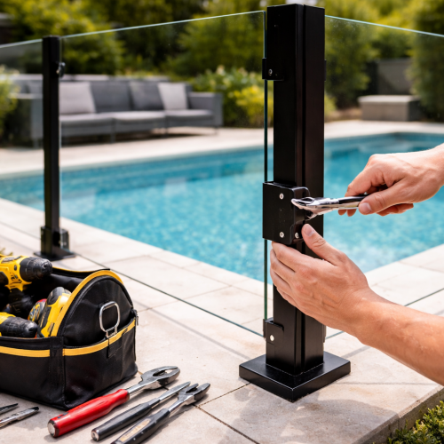 How to Repair a Semiframeless Glass Pool Fence