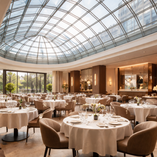 Glass Roofs for Restaurants
