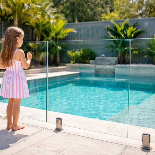 Resale Value Impact of Semiframeless Glass Pool Fencing