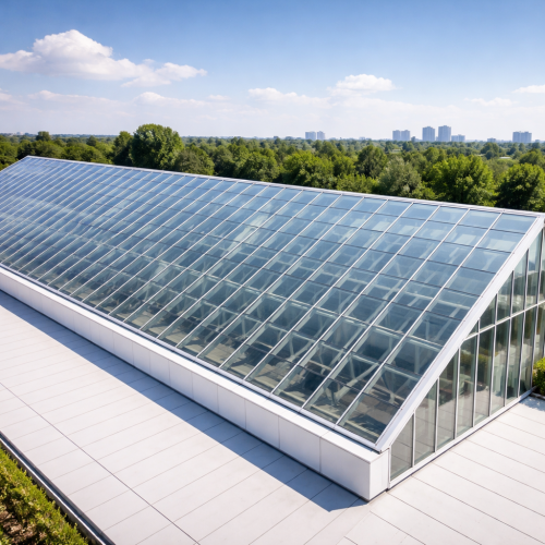 Sloped Glass Roofs