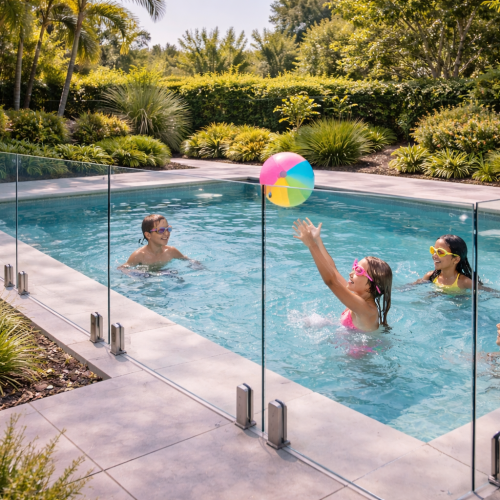 Safety Measures for Frameless Glass Pool Fences