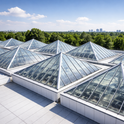 Tented Glass Roofs
